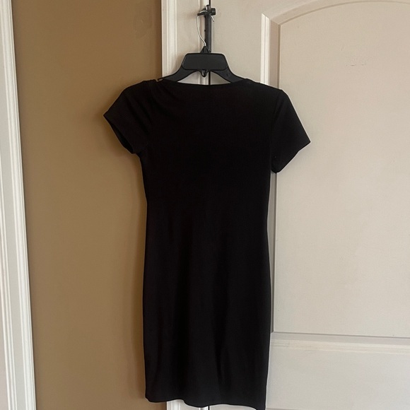 Olivia Rae Black Ribbed Top - Picture 4 of 4